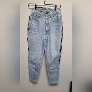 Women's Henry Jeans Skinny Open Sides Size 26